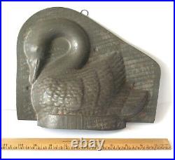 Antique Swan chocolate mold XL size single side only