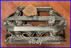 Antique T. C. Weygandt Chocolate/candy Mold Rabbit Riding Rooster