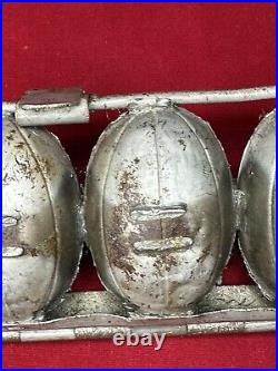 Antique TC Weygandt Football Hinged Mold 9 Rare! (A)