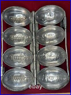 Antique TC Weygandt Football Hinged Mold 9 Rare! (A)