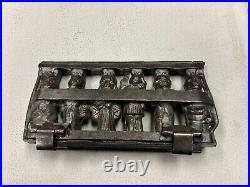 Antique TC Weygrandt Chocolate Candy Mold Bunny Rabit Easter SS569