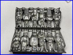 Antique TC Weygrandt Chocolate Candy Mold Bunny Rabit Easter SS569