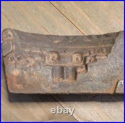 Antique Thomas Mills & Bro Cast Battleship Boat Candy Chocolate Mold #256 9x1.5