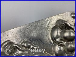 Antique Tin Easter Chocolate Mold Van Emden NY Germany Rabbit/ Bunny Cart W Egg Antique Tin Easter Chocolate Mold Van Emden NY Germany Rabbit/ Bunny Cart W Egg