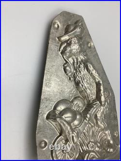 Antique Tin Easter Chocolate Mold Van Emden NY Germany Rabbit/ Bunny Cart W Egg Antique Tin Easter Chocolate Mold Van Emden NY Germany Rabbit/ Bunny Cart W Egg