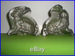 Antique Toy Candy Mold Chocolate Mold Rabbit Sitting. German VERY DETAILED