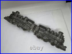 Antique Train Locomotive #477 Pewter Chocolate Candy Ice Cream Mold