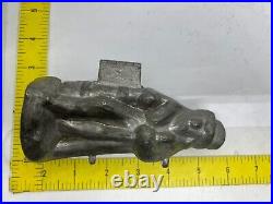 Antique Uncle Sam Pewter Chocolate Candy Ice Cream Mold #1073 Rare