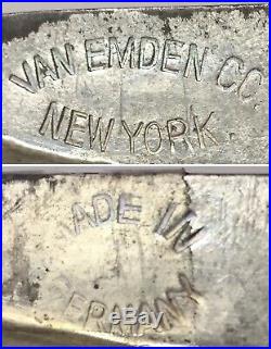 Antique Van Emden New York Made In Germany Chocolate Mold American Indian 8621