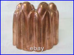 Antique Victorian English Copper Jelly Mould #656