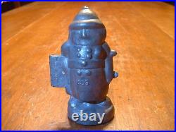 Antique Victorian Keystone Cop Chocolate Mold By S P & S Co. #405
