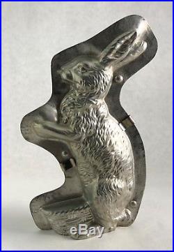 Antique Vintage 12 Bunny with Basket Chocolate Candy Mold