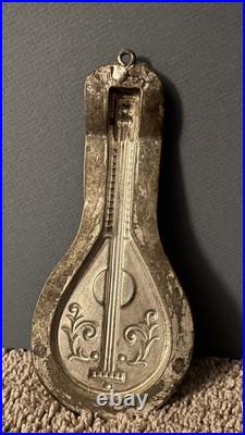 Antique Vintage ANTON REICHE MANDOLIN CHOCOLATE MOLD. 8 1/2' tall Antique Vintage ANTON REICHE MANDOLIN CHOCOLATE MOLD. 8 1/2' tall