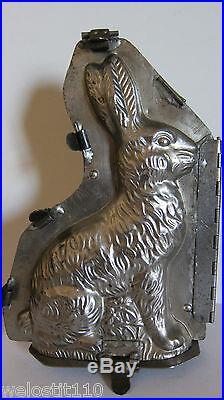 Antique Vintage Bunny Rabbit Chocolate Mold. Eppelsheimer. Huge 12 Tall