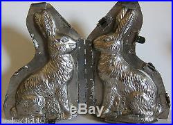 Antique Vintage Bunny Rabbit Chocolate Mold. Eppelsheimer. Huge 12 Tall