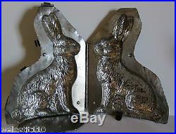 Antique Vintage Bunny Rabbit Chocolate Mold. Eppelsheimer. Huge 12 Tall