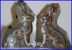 Antique Vintage Bunny Rabbit Chocolate Mold. Eppelsheimer. Huge 12 Tall