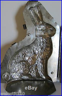 Antique Vintage Bunny Rabbit Chocolate Mold. Eppelsheimer. Huge 12 Tall