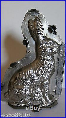 Antique Vintage Bunny Rabbit Chocolate Mold. Eppelsheimer. Huge 12 Tall