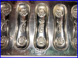 Antique Vintage CAT TONGUES CHOCOLATE MOLD. ADVERTISING VEN'S CANDY. 1920's