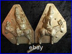 Antique Vintage Chocolate / Candy Mold Father Christmas / Santa-clause Qualite