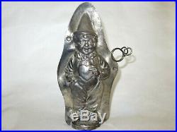 Antique Vintage Chocolate Metal Mold REICHE Rare Circus Clowns Harlequin Jester