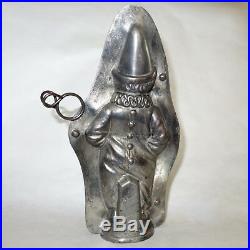 Antique Vintage Chocolate Metal Mold REICHE Rare Circus Clowns Harlequin Jester