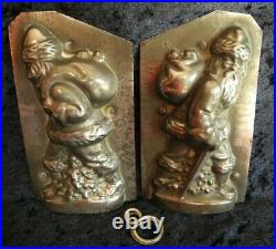 Antique Vintage Chocolate Mold / Candy Mold Father Christmas / Santa-clause