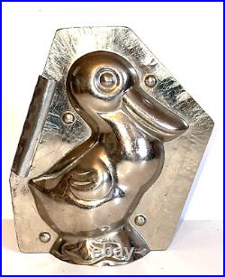 Antique Vintage Cute Duck Chocolate Mold. 6 1/2 Nice