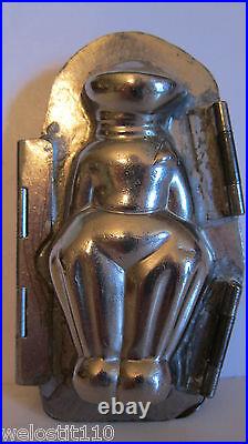 Antique Vintage Dutch Boy With Hands In Pockets Chocolate Mold. Hans Bruhn