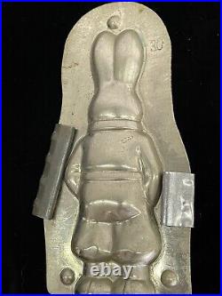 Antique Vintage German Rabbit Chocolate Mold Signed