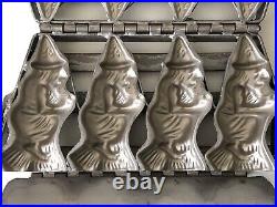 Antique Vintage HALLOWEEN Witch WITCHES Collector Chocolate Mold Hinged Antique Vintage HALLOWEEN Witch WITCHES Collector Chocolate Mold Hinged