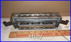 Antique Vintage Hinged Metal 4 Turkey Chocolate Candy Mold 7.5 Long