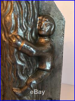 Antique Vintage Jack And The Beanstalk Chocolate Mold. Made By Sommet France