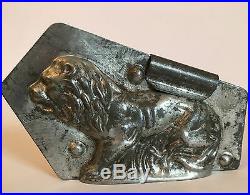 Antique Vintage LION IN GRASS Chocolate Mold. H. WALTER BERLIN, GERMANY