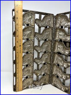 Antique Vintage Large Easter Rabbit Chocolate Mold 12 Rabbits Antique Vintage Large Easter Rabbit Chocolate Mold 12 Rabbits