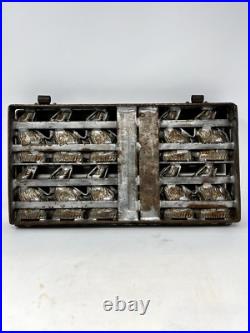Antique Vintage Large Easter Rabbit Chocolate Mold 12 Rabbits Antique Vintage Large Easter Rabbit Chocolate Mold 12 Rabbits