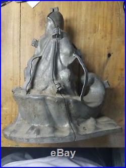 Antique Vintage MERMAID Chocolate Mold Very RARE And Large 13 tall HEAVY