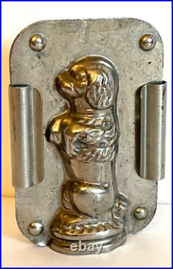 Antique Vintage Poodle Dog Chocolate Mold
