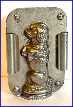 Antique Vintage Poodle Dog Chocolate Mold