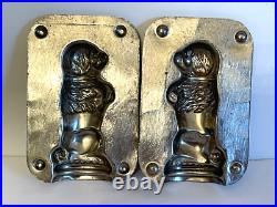 Antique Vintage Poodle Dog Chocolate Mold