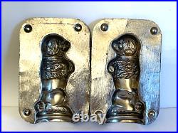 Antique Vintage Poodle Dog Chocolate Mold