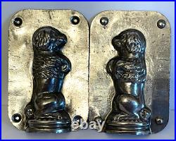 Antique Vintage Poodle Dog Chocolate Mold