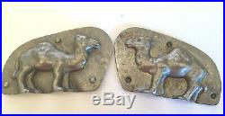 Antique Vintage RIECKE MINIATURE CAMEL Chocolate Mold. GERMANY. RARE SIZE