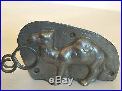 Antique Vintage RIECKE MINIATURE CAMEL Chocolate Mold. GERMANY. RARE SIZE
