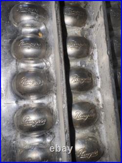 Antique Vintage Ringers Chocolate Mold Tray Antique Vintage Ringers Chocolate Mold Tray