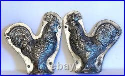 Antique Vintage Rooster Chocolate Mold. Made By H. Walter Berlin Germany