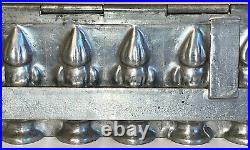 Antique Vintage SANTA Chocolate Mold. Signed 164 GERMANY. Made by HERIS
