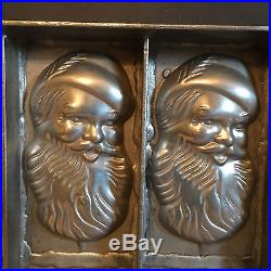 Antique Vintage Santa Claus Chocolate Mold