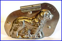 Antique Vintage Setter Dog Chocolate. Number 2048 Reicke & Co. Germany Antique Vintage Setter Dog Chocolate. Number 2048 Reicke & Co. Germany